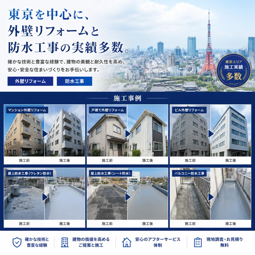 豊富な施工実績