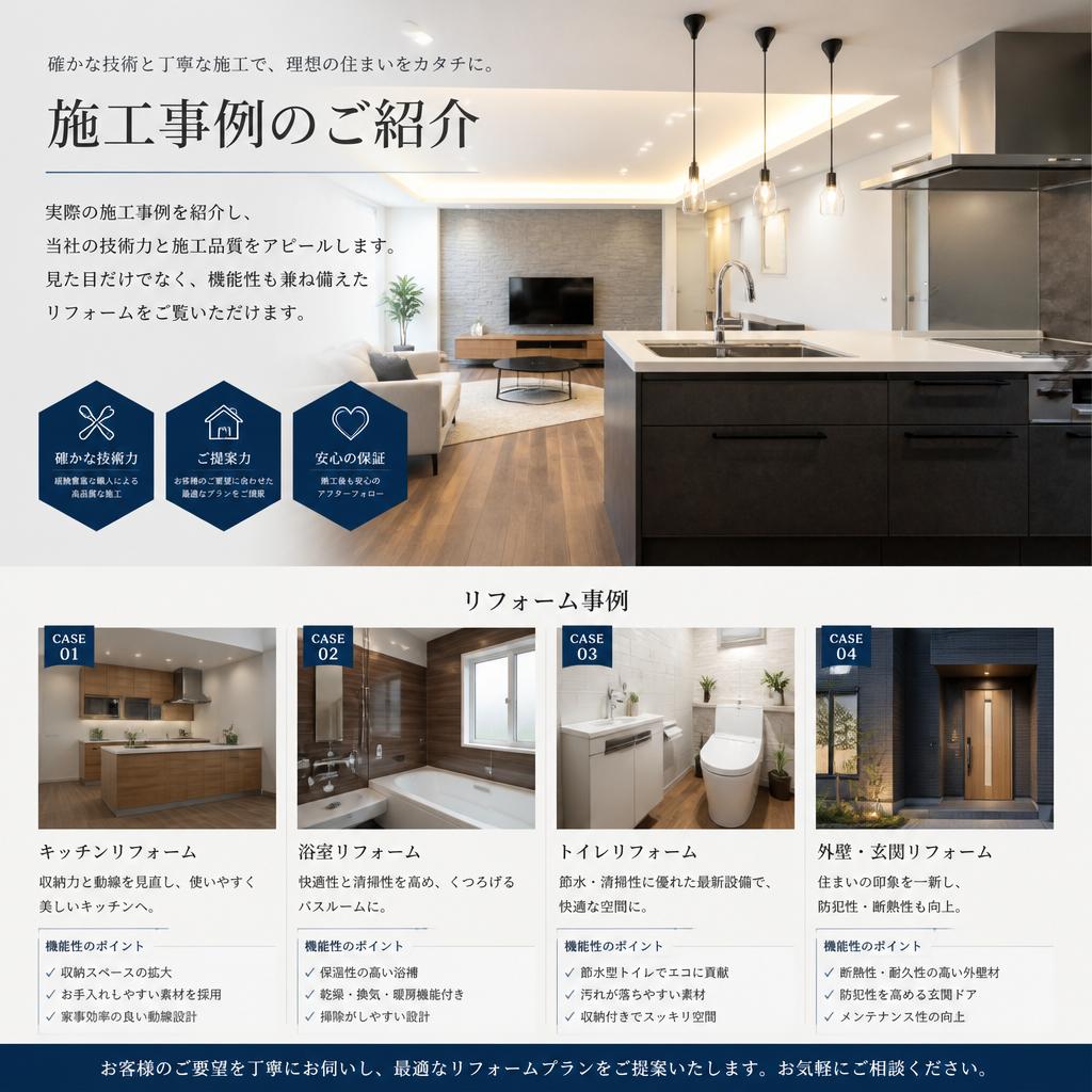 施工事例の紹介