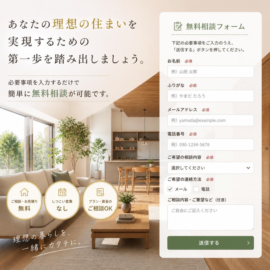 お問い合わせ・無料相談