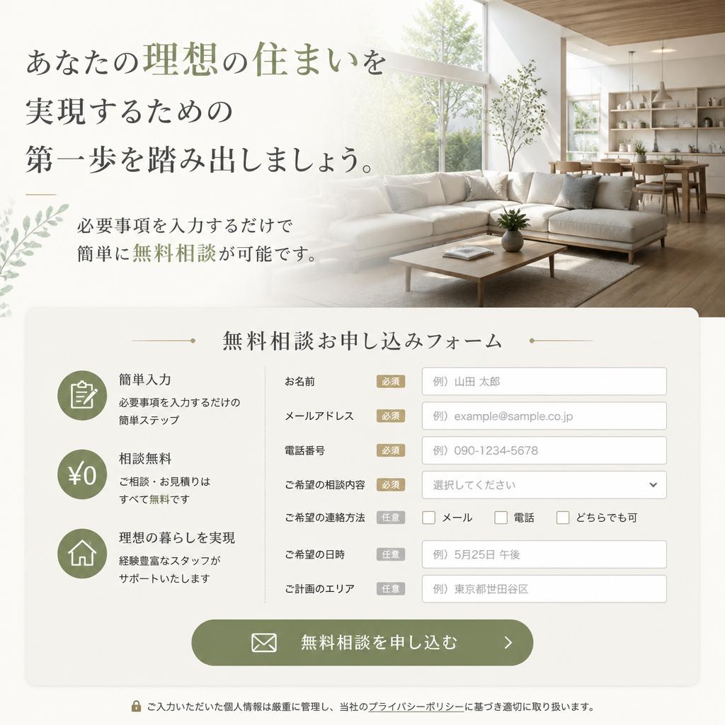 お問い合わせ・無料相談
