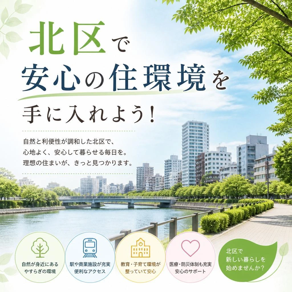 北区で安心の住環境を手に入れよう！