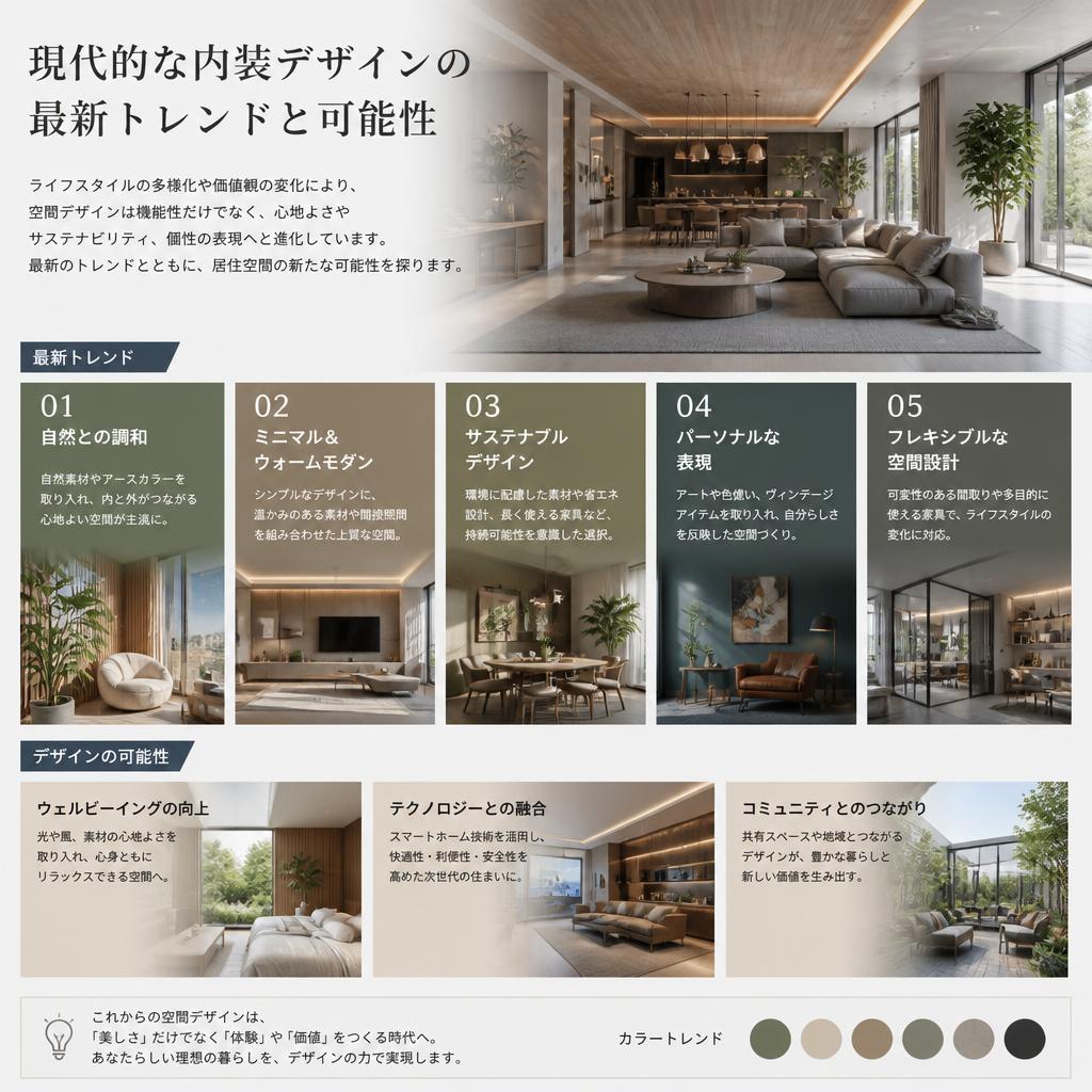 内装デザインの最新トレンド
