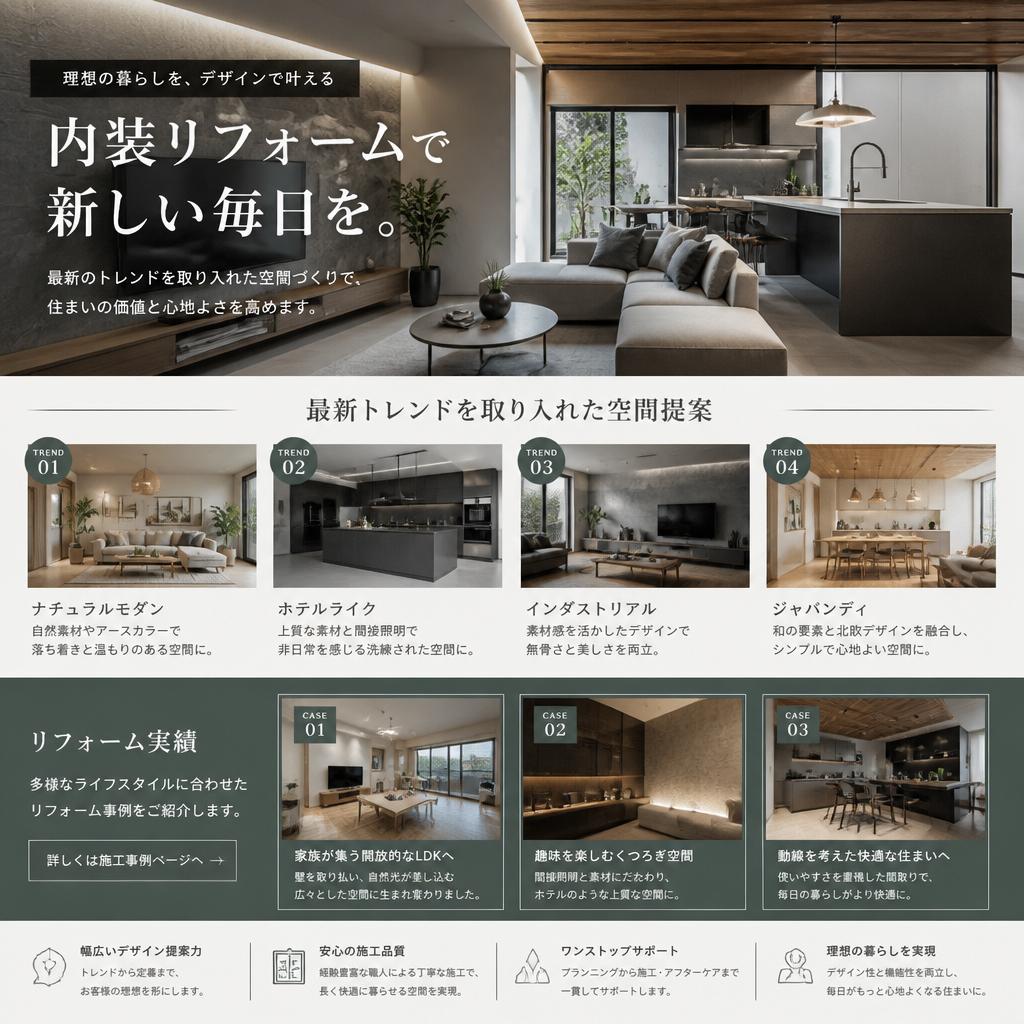内装リフォームの提案