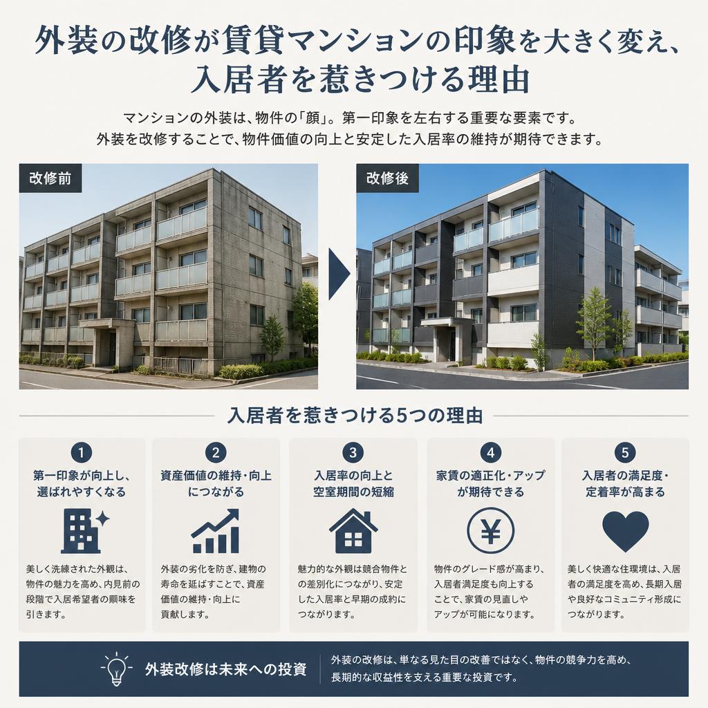 外装改修の効果