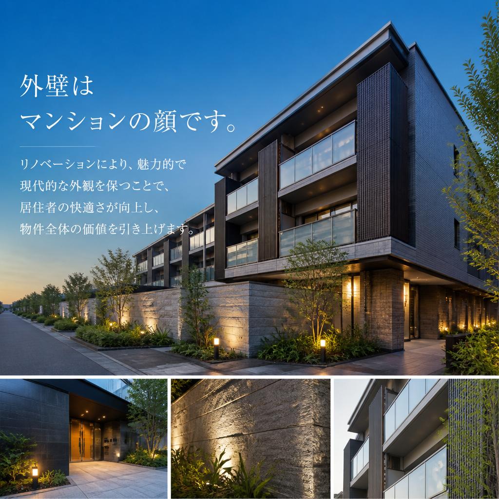 外壁リノベーションがもたらす変化