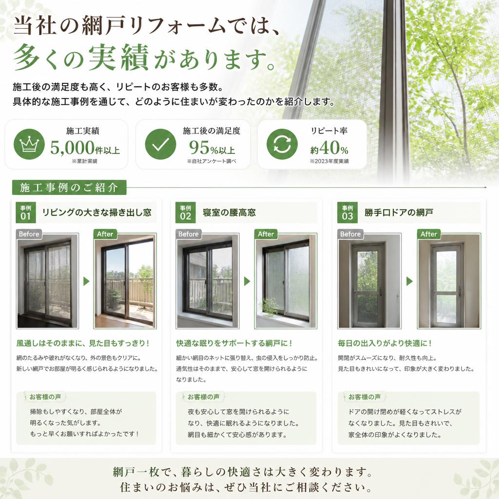 2. リフォーム実績の紹介