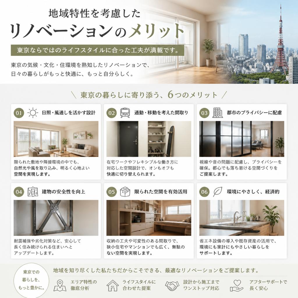 2. 東京での水回りリノベーションのメリット