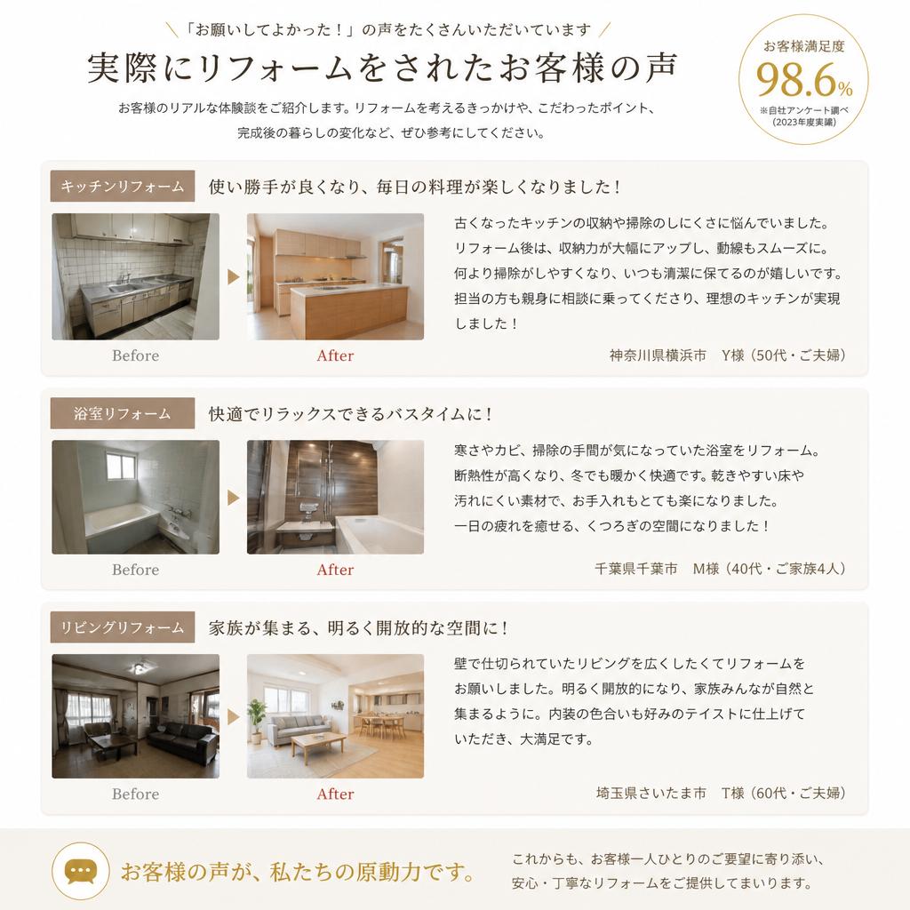 5. お客様の声
