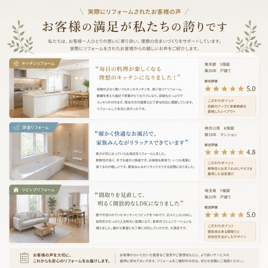 お客様の声