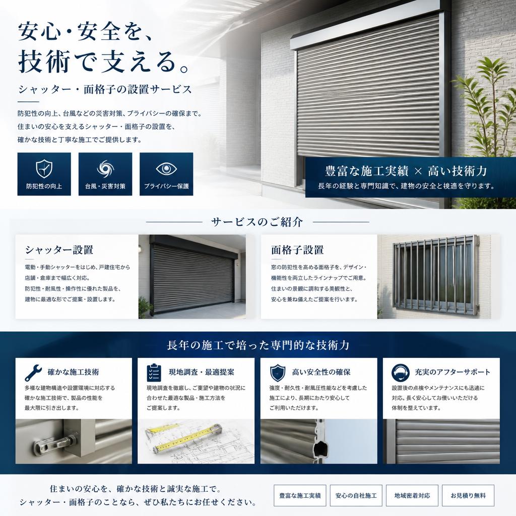 4. 提供するサービスの特徴