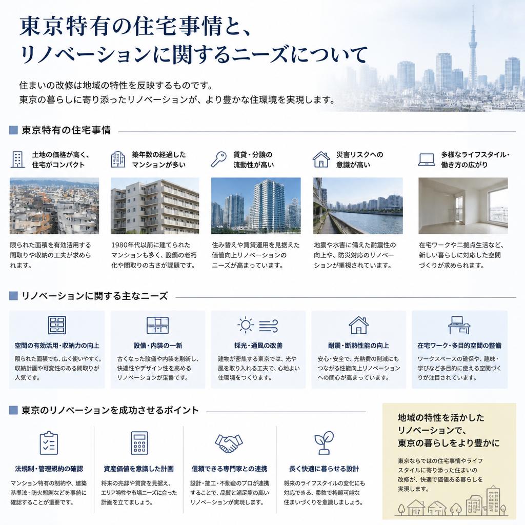 2. 東京でのリノベーション事情