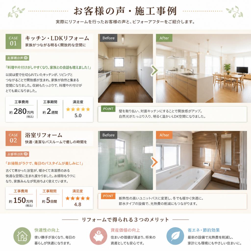 お客様の声:成功事例紹介