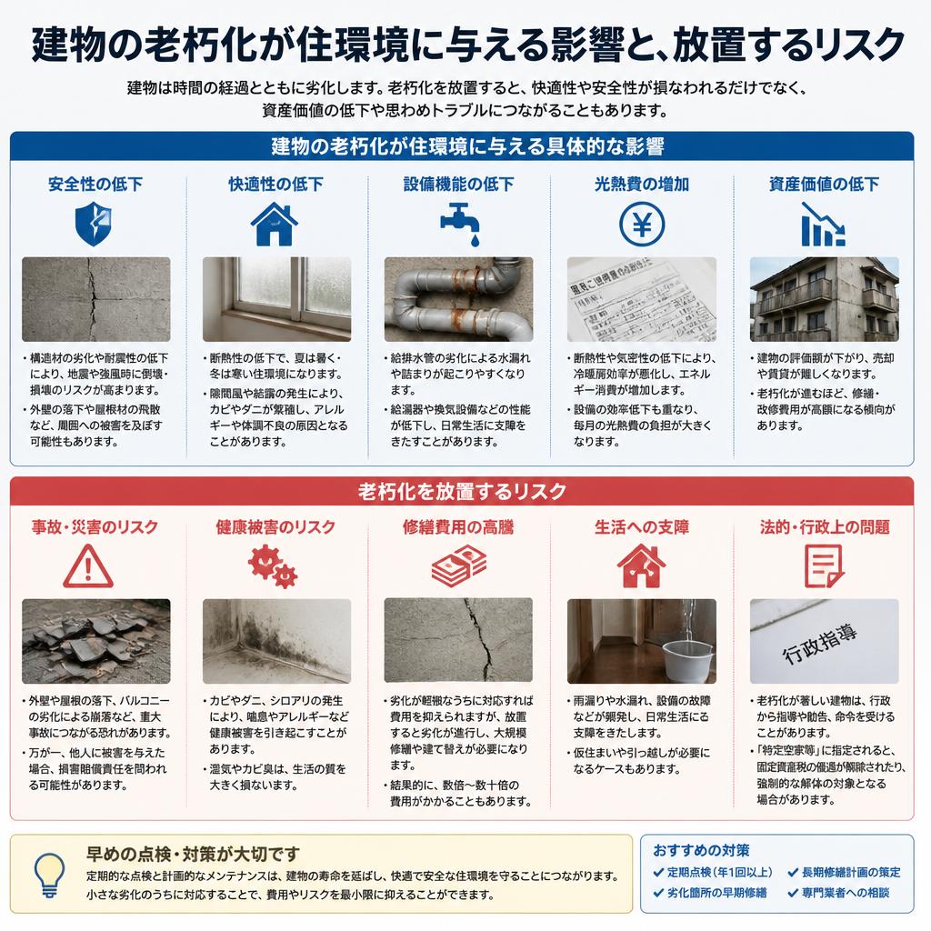 2. 老朽化の影響とは？