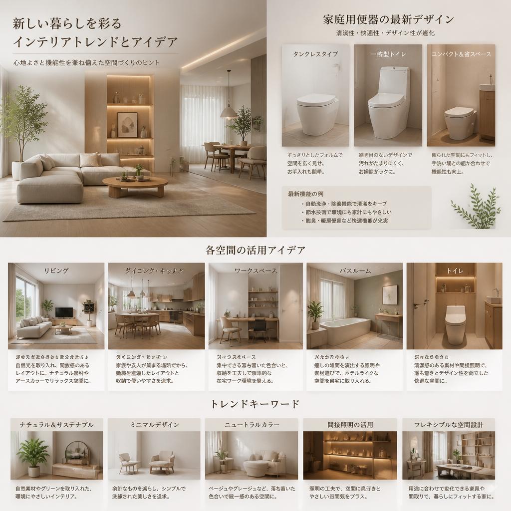 インテリアデザインのトレンド