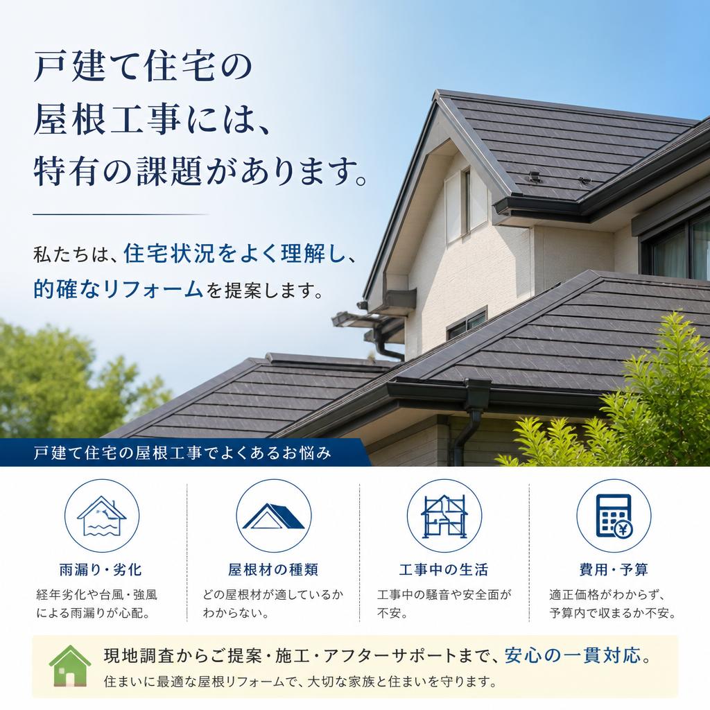 戸建て住宅に最適なリフォーム