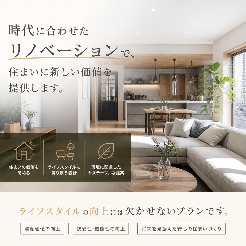 5. リノベーションで新たな価値を