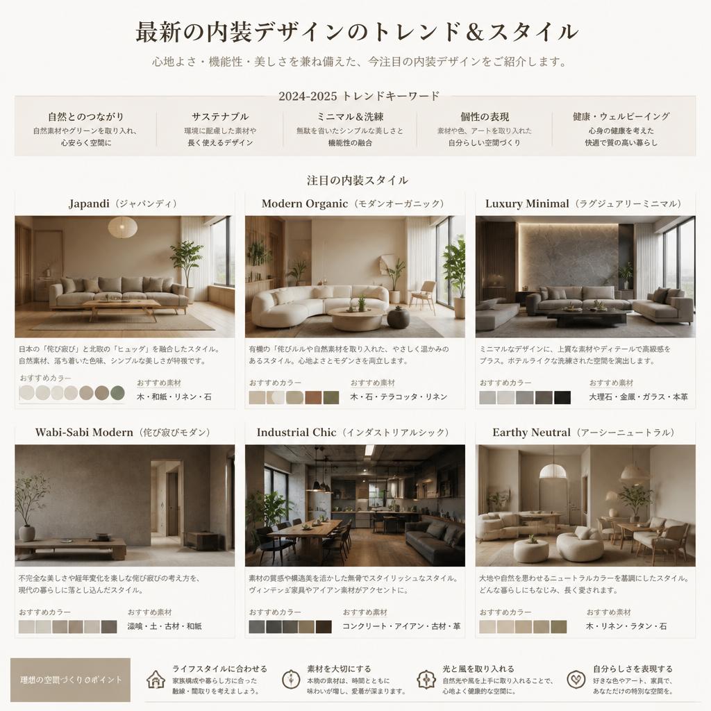 2. 内装デザインのトレンド