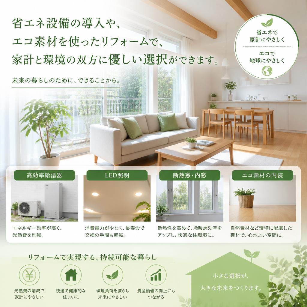 エコな選択、環境への配慮