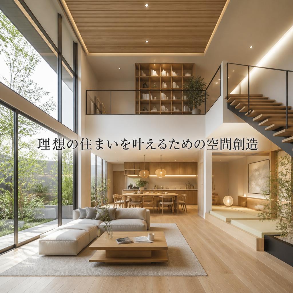 理想の住まいを叶えるための空間創造