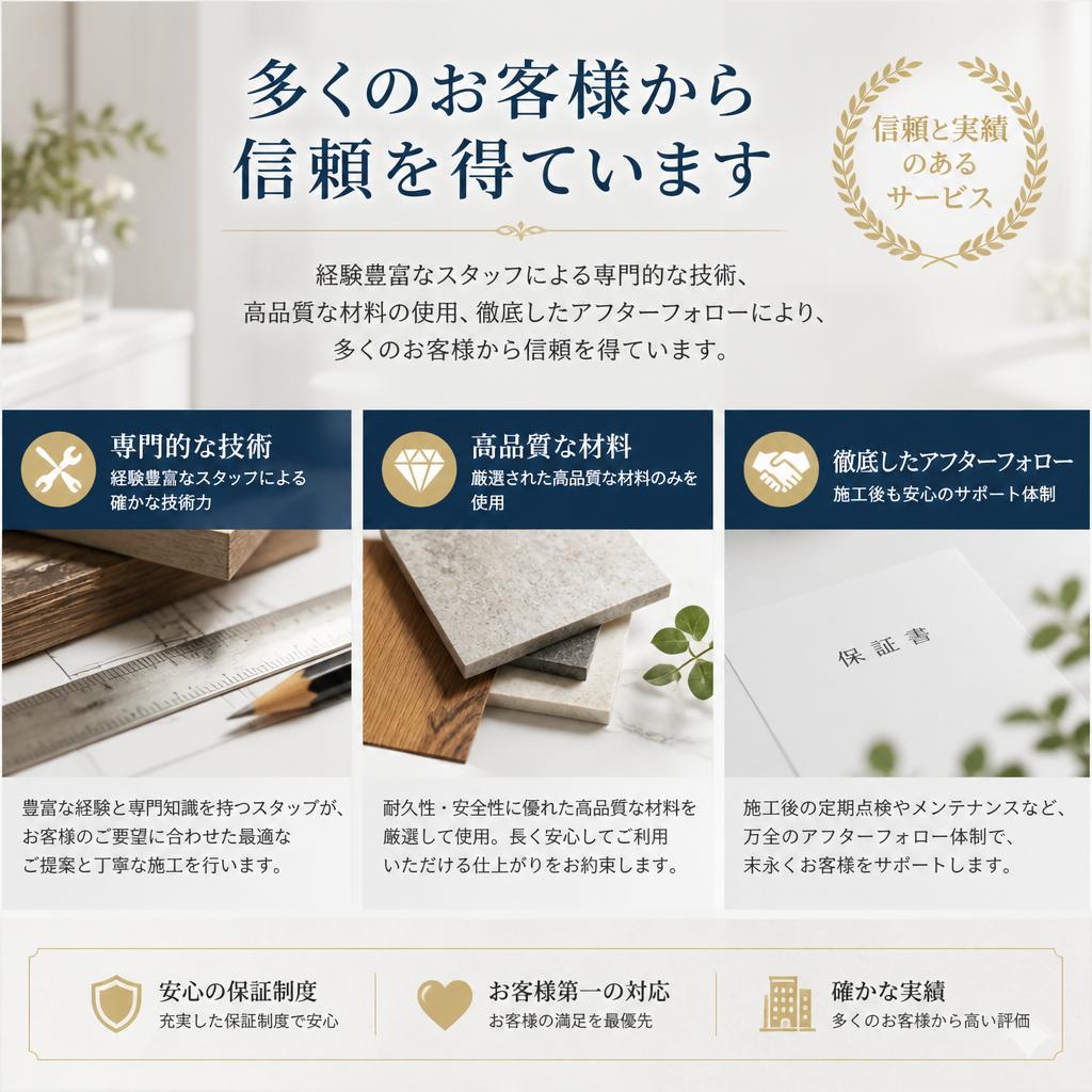 2. 私たちが選ばれる理由