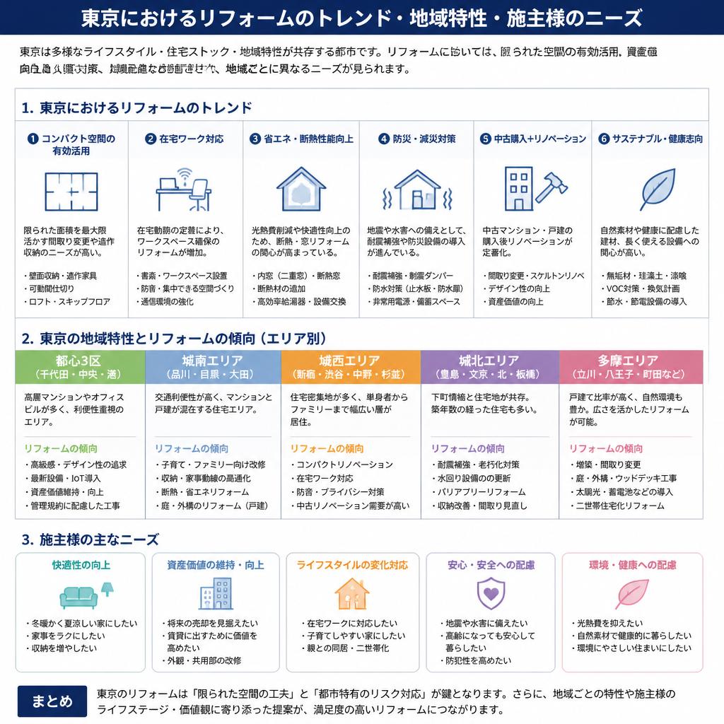 東京のリフォーム事情