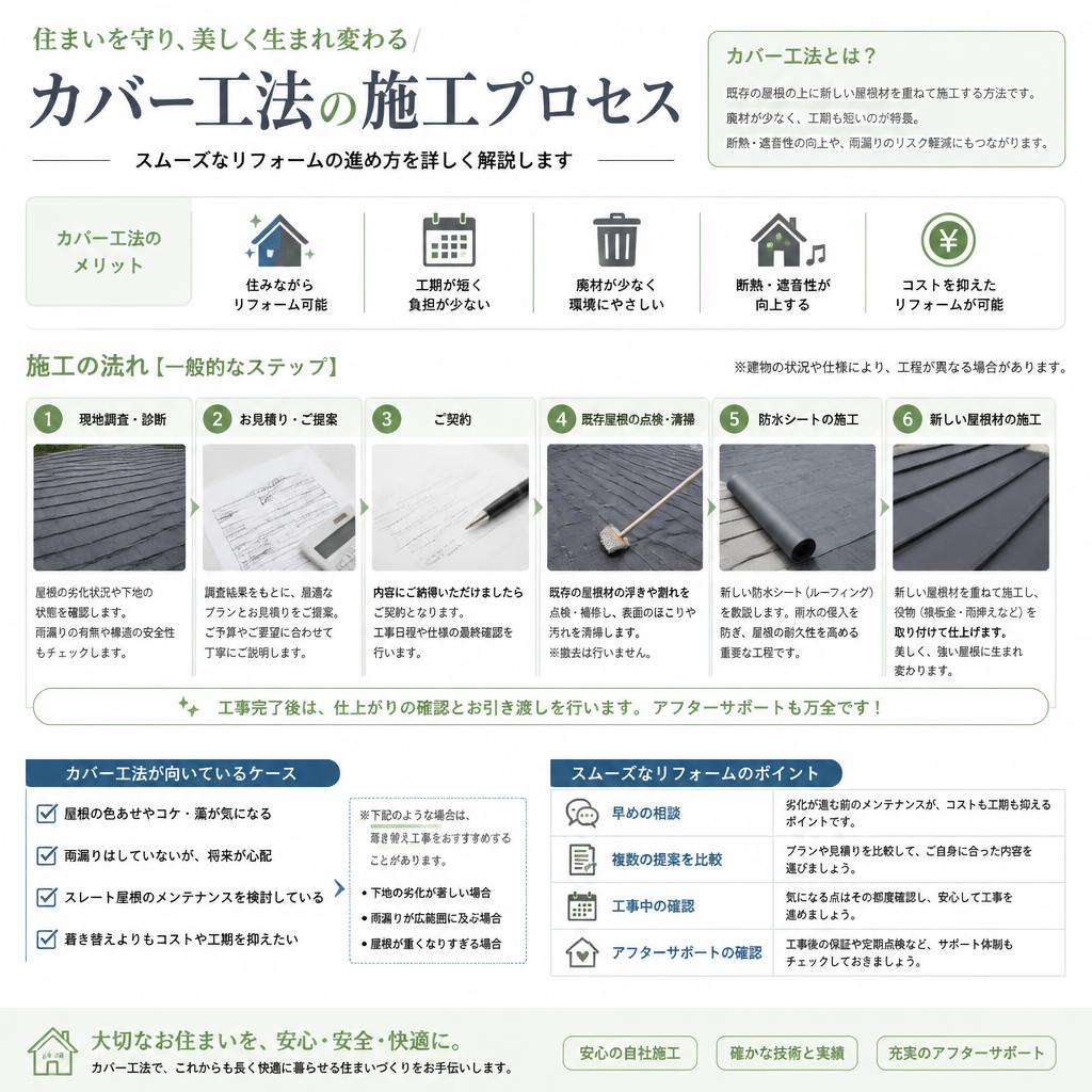 施工の流れ