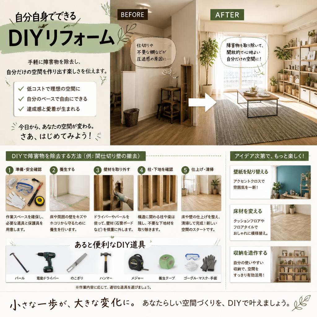 4. DIYで楽しむリフォーム