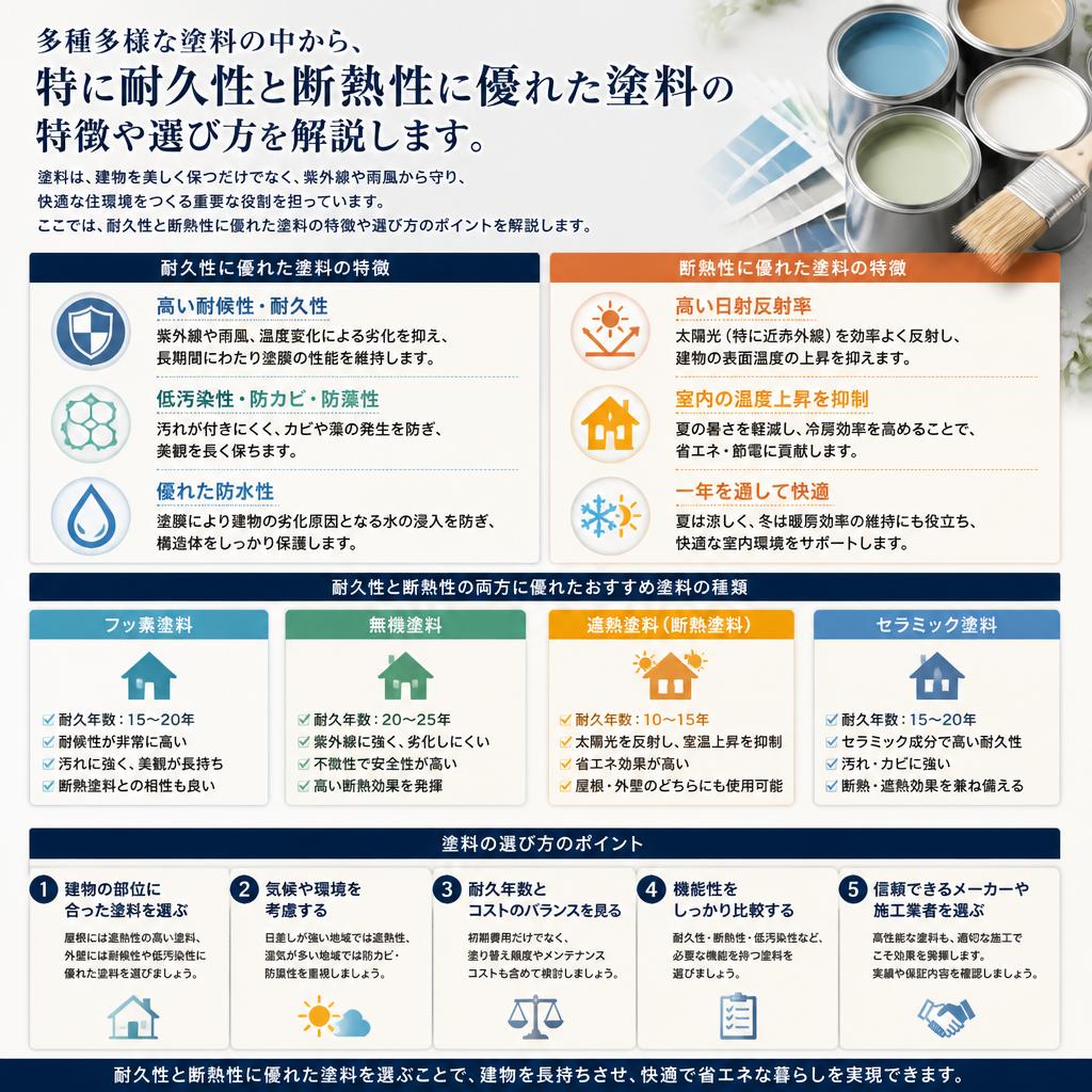 選ばれる塗料とは？