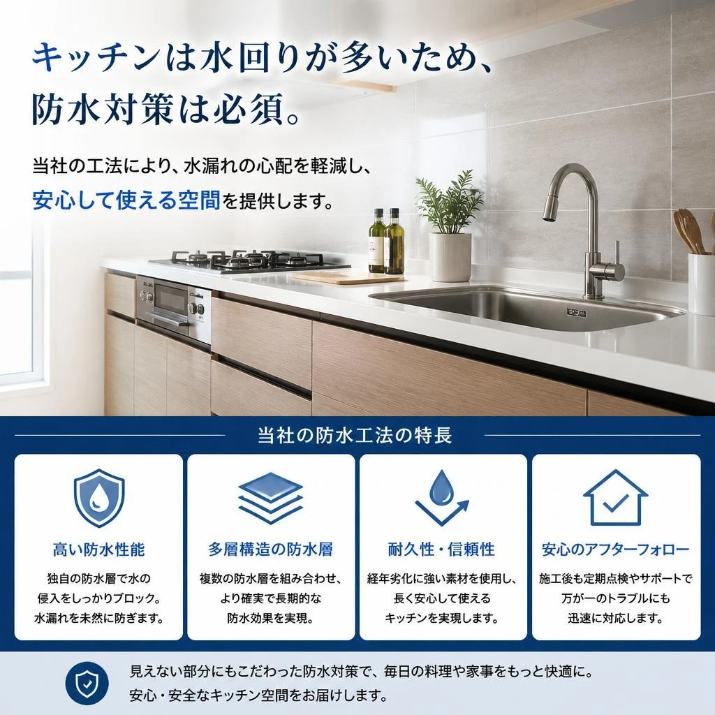 4. 家庭用防水対策