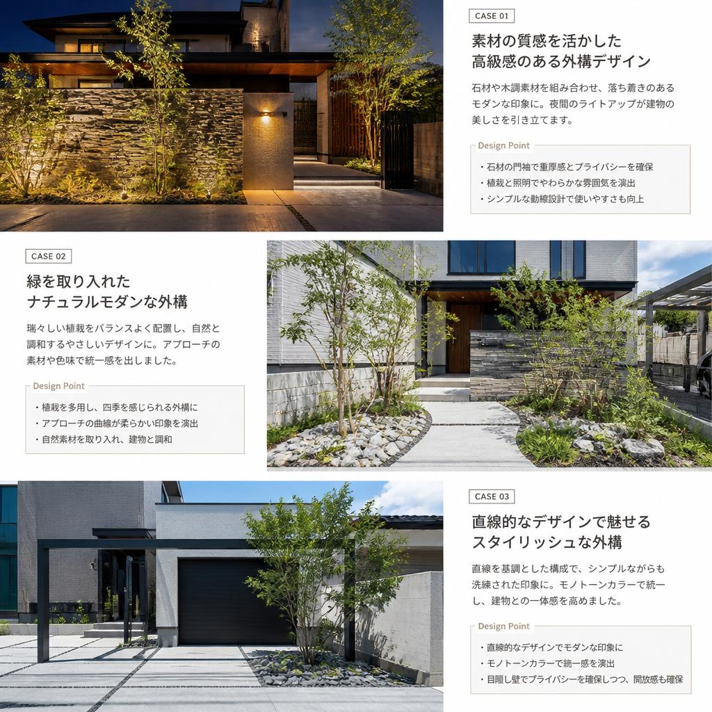 施工事例に学ぶ！成功する外構工事