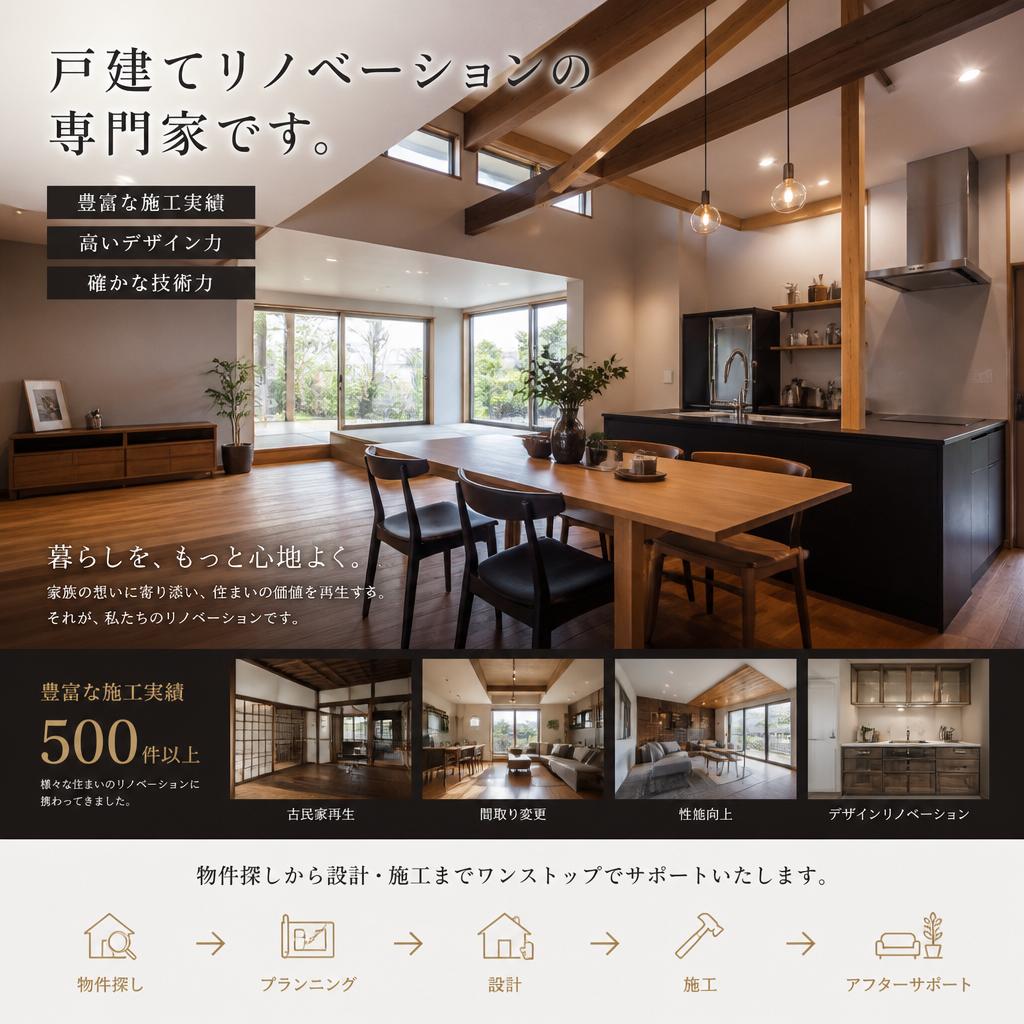 2. 戸建て住宅に特化した施工経験