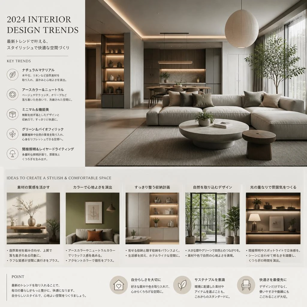 2. 内装デザイントレンド