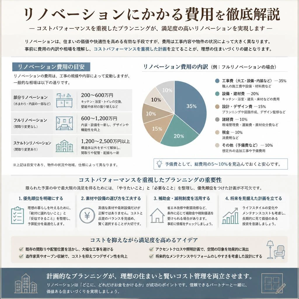 5. リノベーション費用の透明性