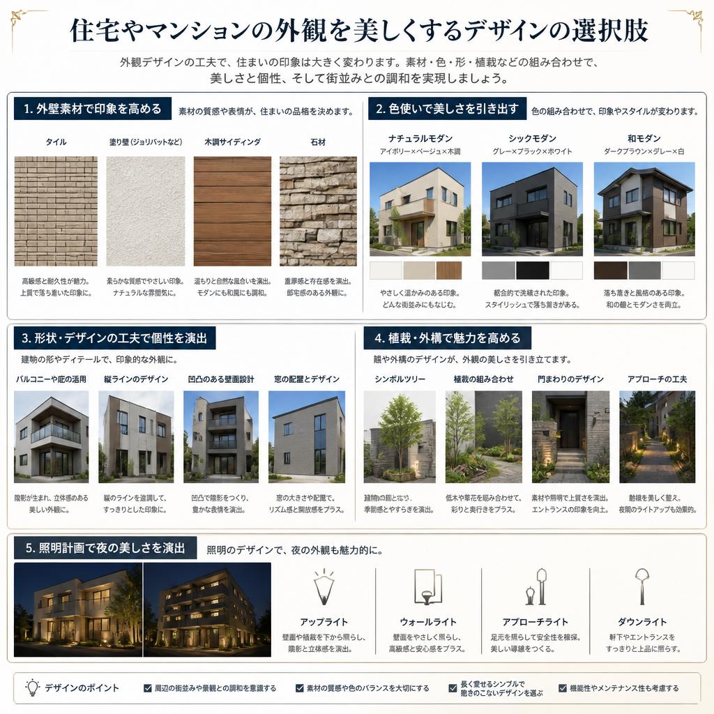 4. デザインの選択肢